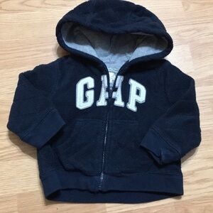 Gap baby boys full zip up hoodie size 6-12mos